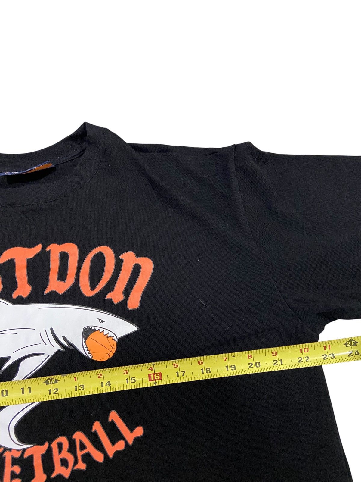 Just Don Just Don Islanders Sharks Basketball Black T Shirt Mens Lrg Size US L / EU 52-54 / 3 - 10 Thumbnail