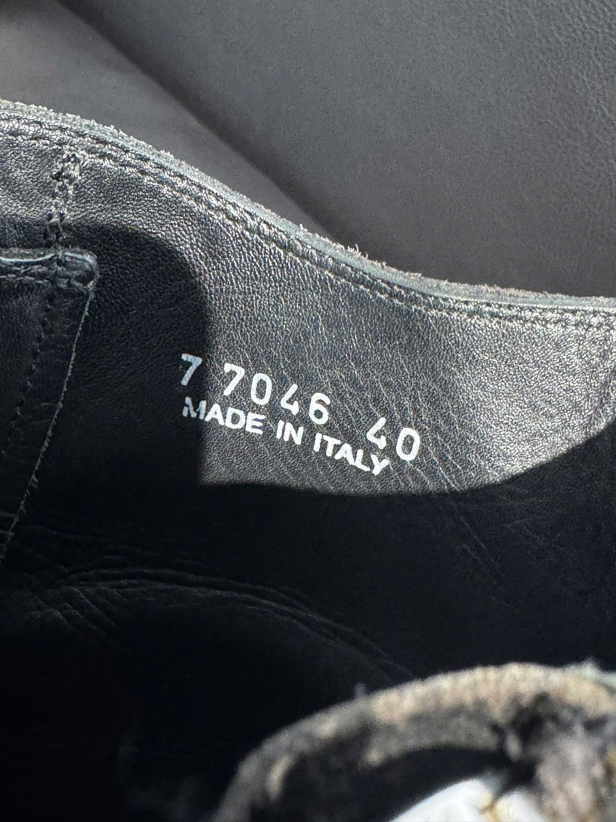 Chrome Hearts × Rick Owens RAREST Rick Owens x Chrome Hearts Mainline High Top Sneaker Size US 7.5 / EU 40-41 - 9 Thumbnail