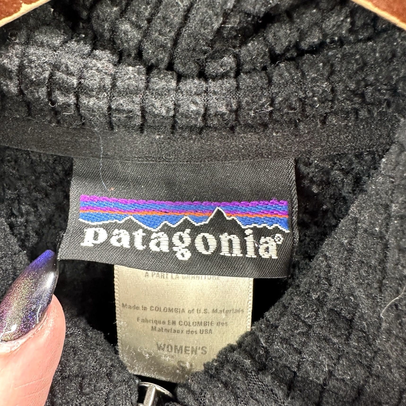 Patagonia Patagonia Jacket Womens S Black Fleece Full Zip R2 Regulator Classic Hipster Outdoor Vintage No Size S / US 4 / IT 40 - 7 Thumbnail