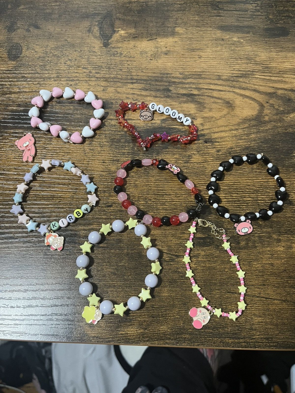 Other Beaded bracelet lot kriby gloomy bear Size ONE SIZE - 1 Thumbnail