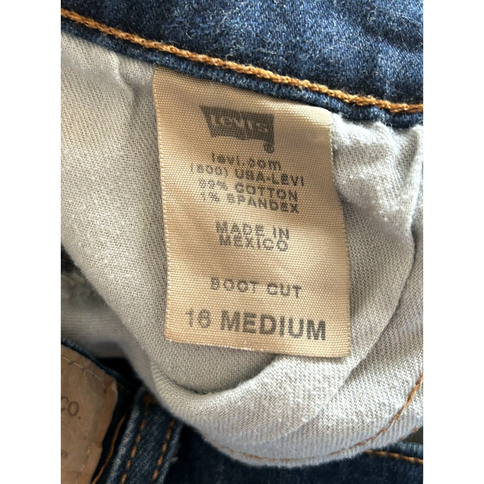 Levi's **Levi's Women's 515 Blue Bootcut Jeans Medium** User: **Women's Levi's 515 Blue Medium Bootcut Jeans** Size 38" / US 16 / IT 52 - 7 Thumbnail