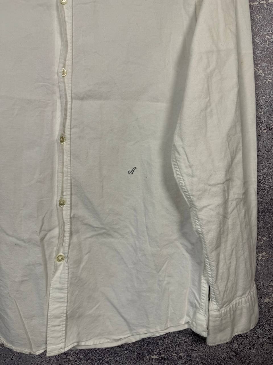 Acne Studios Acne Slim Oxford SS11 Shirt Men's 48 White Button Down Size US M / EU 48-50 / 2 - 4 Thumbnail