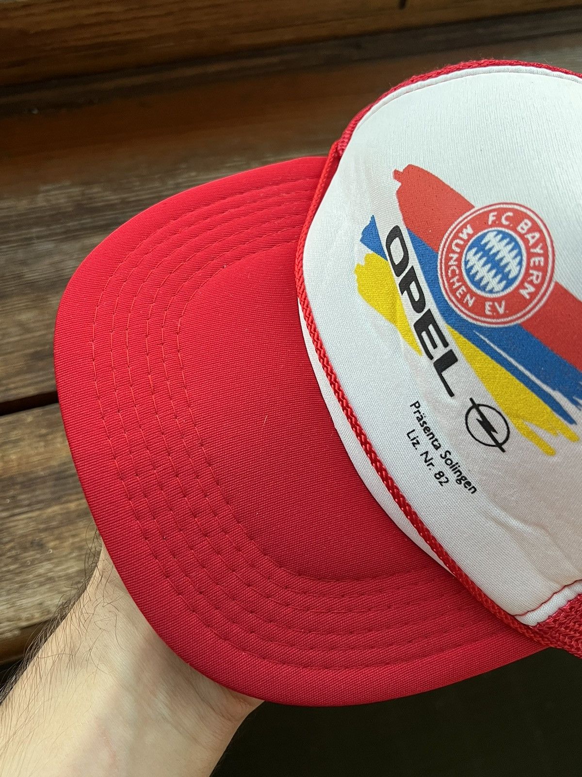 Vintage Vintage 90s Hat Opel Fc Bayern Munchen Football Soccer Cap Size ONE SIZE - 3 Thumbnail