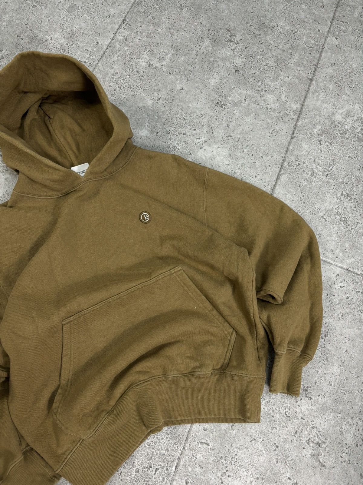 Polar Skate Co. × Vintage Boxy Polar Skate Hoodie Brown Patch Y2K Pinterest Size US S / EU 44-46 / 1 - 3 Thumbnail