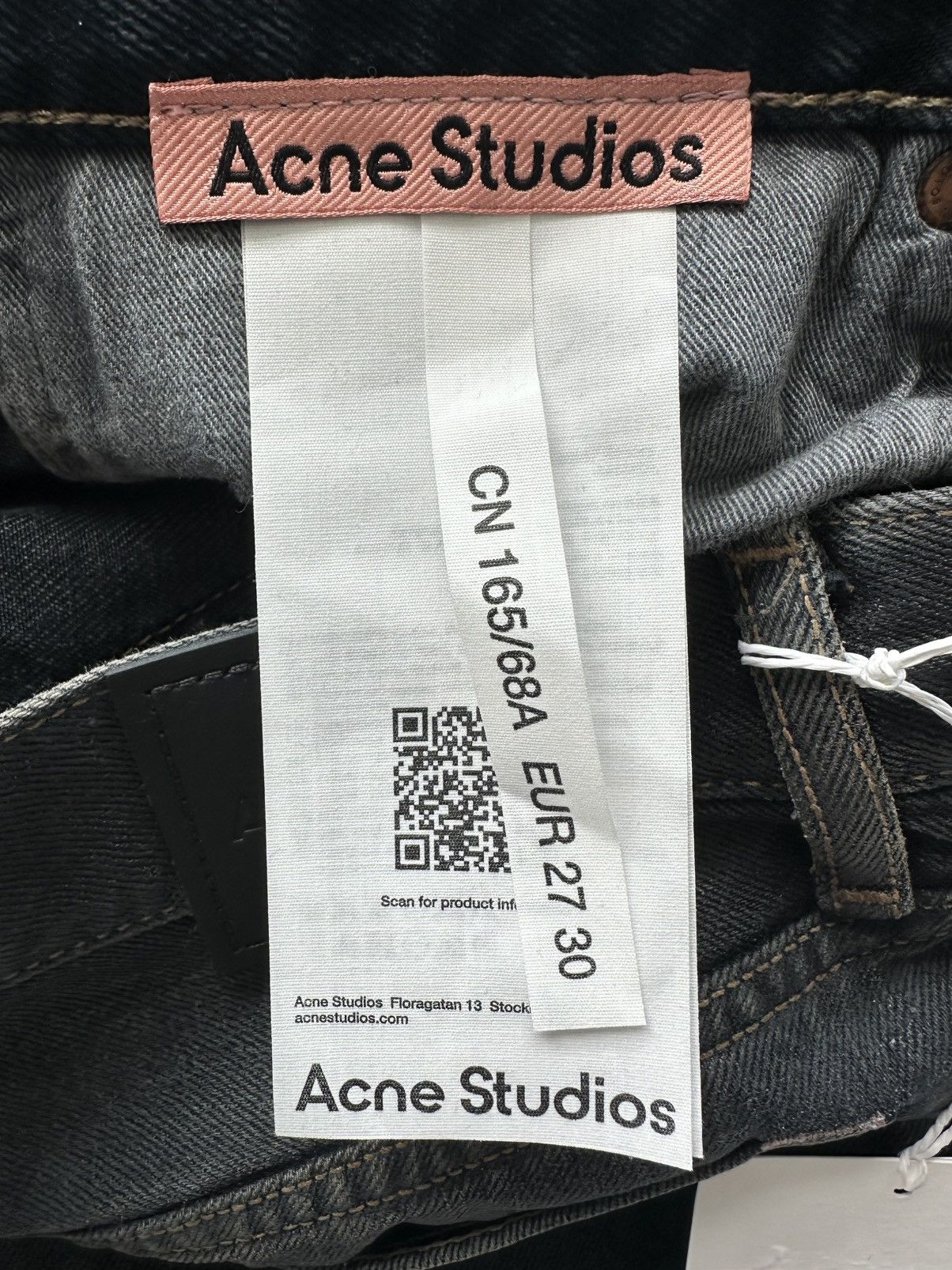 Acne Studios Acne Studios 2006F Coated Glossy Black Jeans 27 Size 27" / US 4 / IT 40 - 10 Thumbnail