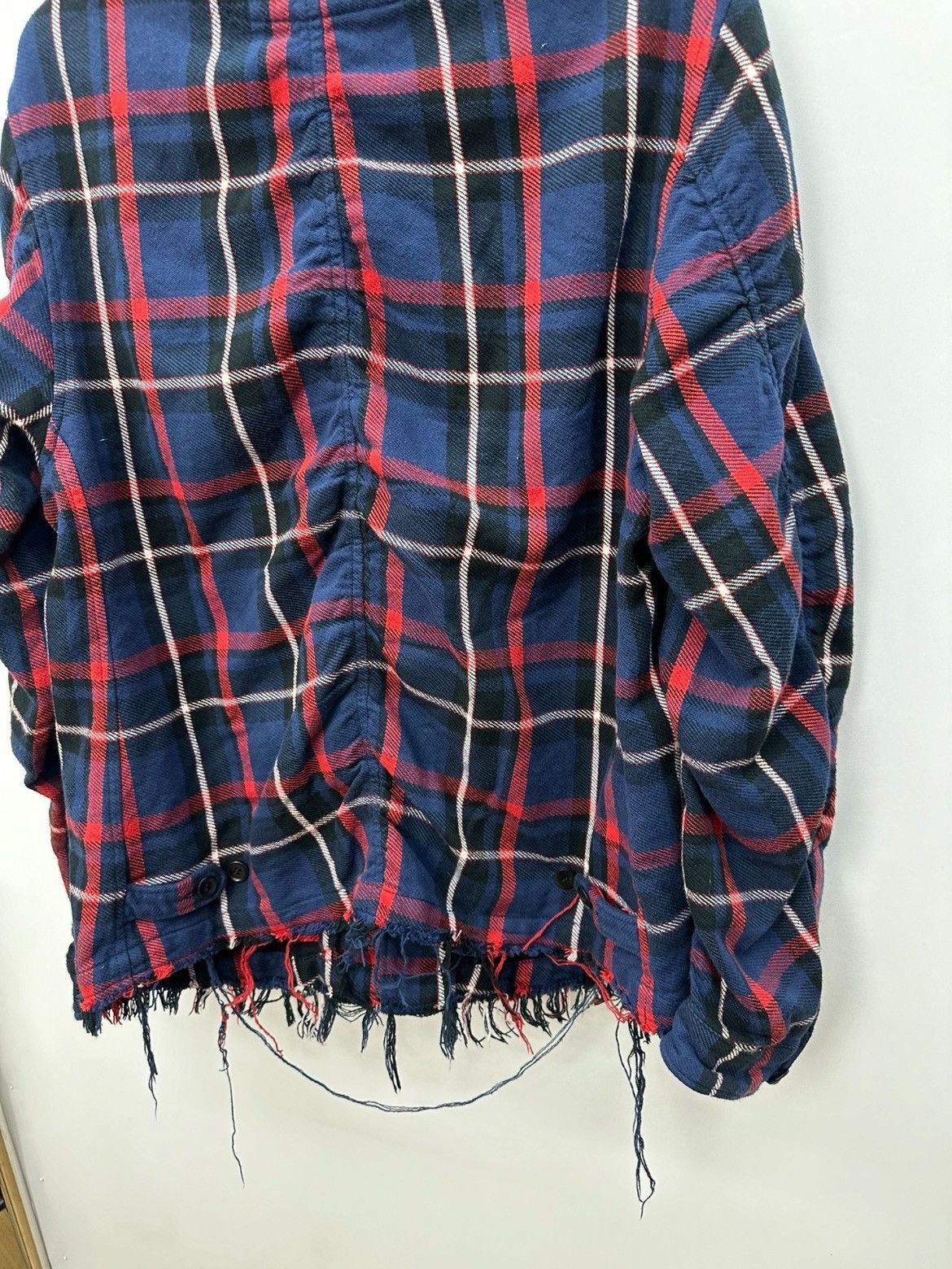 Undercover Undercover distressed plaid jacket - DMC-2508 Size US XXL / EU 58 / 5 - 7 Thumbnail