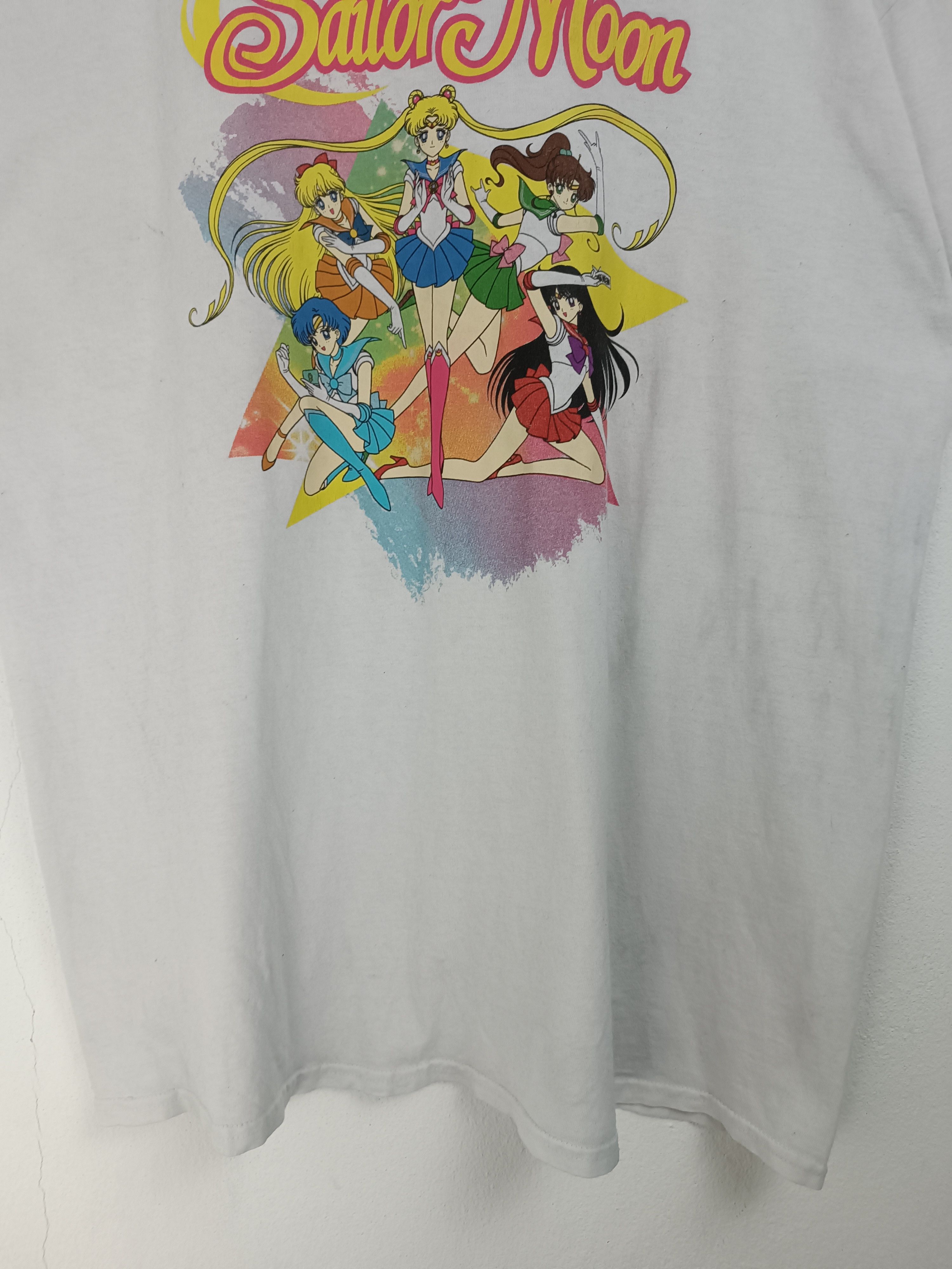 Anime VINTAGE SAILOR MOON ANIME MANGA TEE INUYASHA Size US XL / EU 56 / 4 - 7 Thumbnail