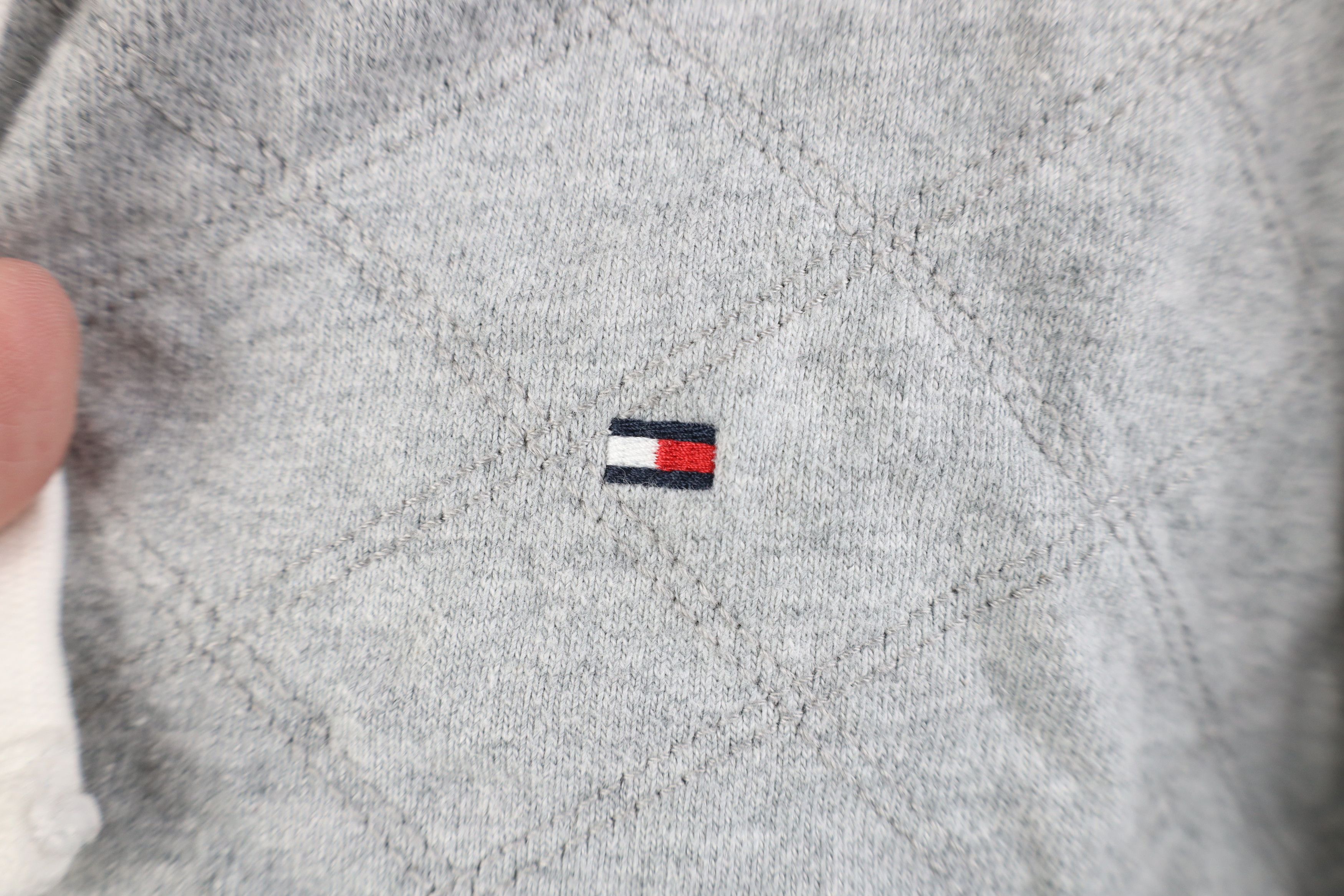 Tommy Hilfiger Vintage Tommy Hilfiger Heavyweight Hooded Long Sleeve Polo Size US XL / EU 56 / 4 - 4 Thumbnail