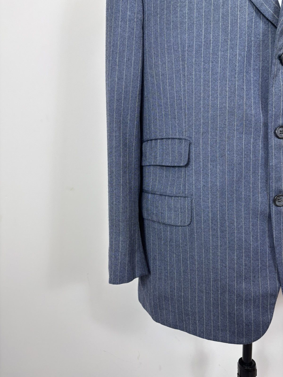 Brioni Brioni Nomentano Men’s 2-Piece Blue Pinstripe Wool Suit Size 48R - 5 Thumbnail