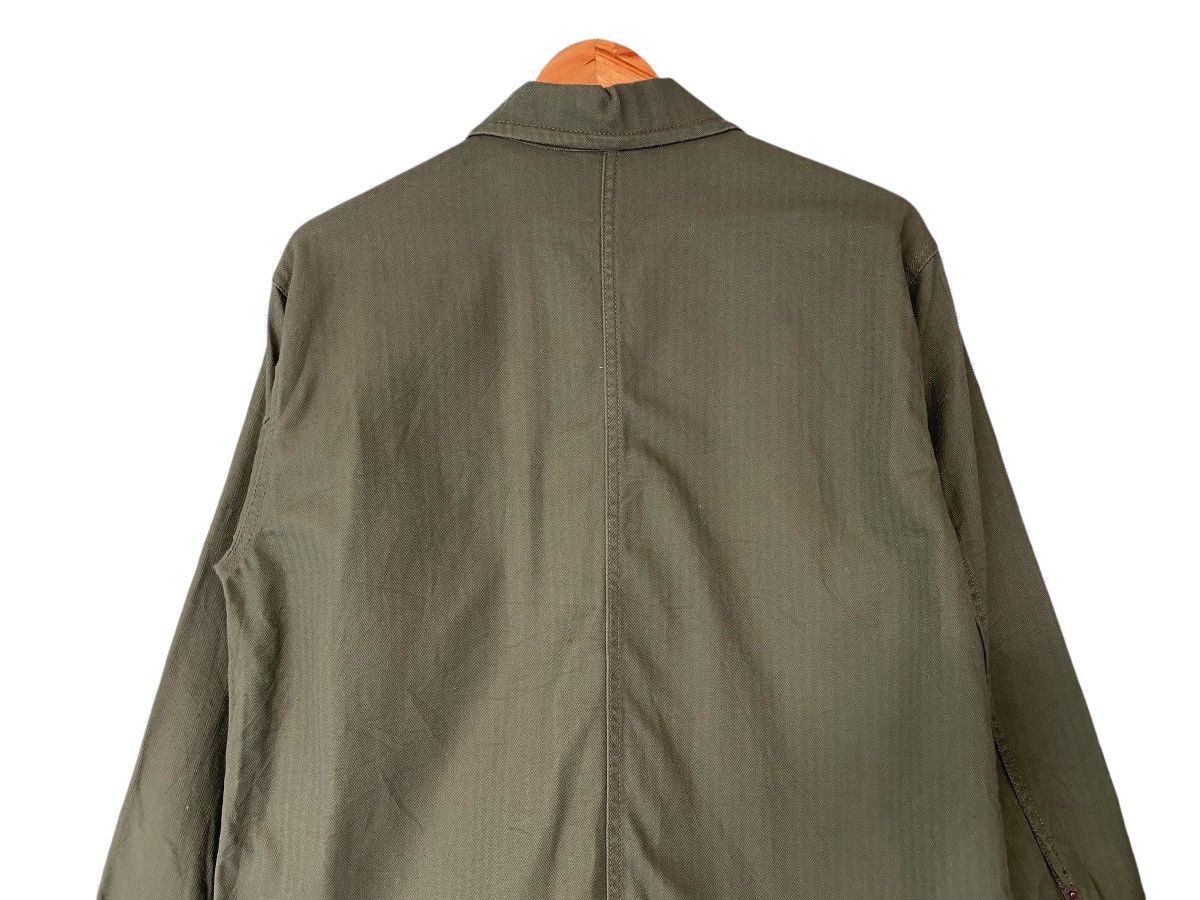 Uniqlo GU JEANS Chore Jacket Army Green Size US L / EU 52-54 / 3 - 12 Thumbnail