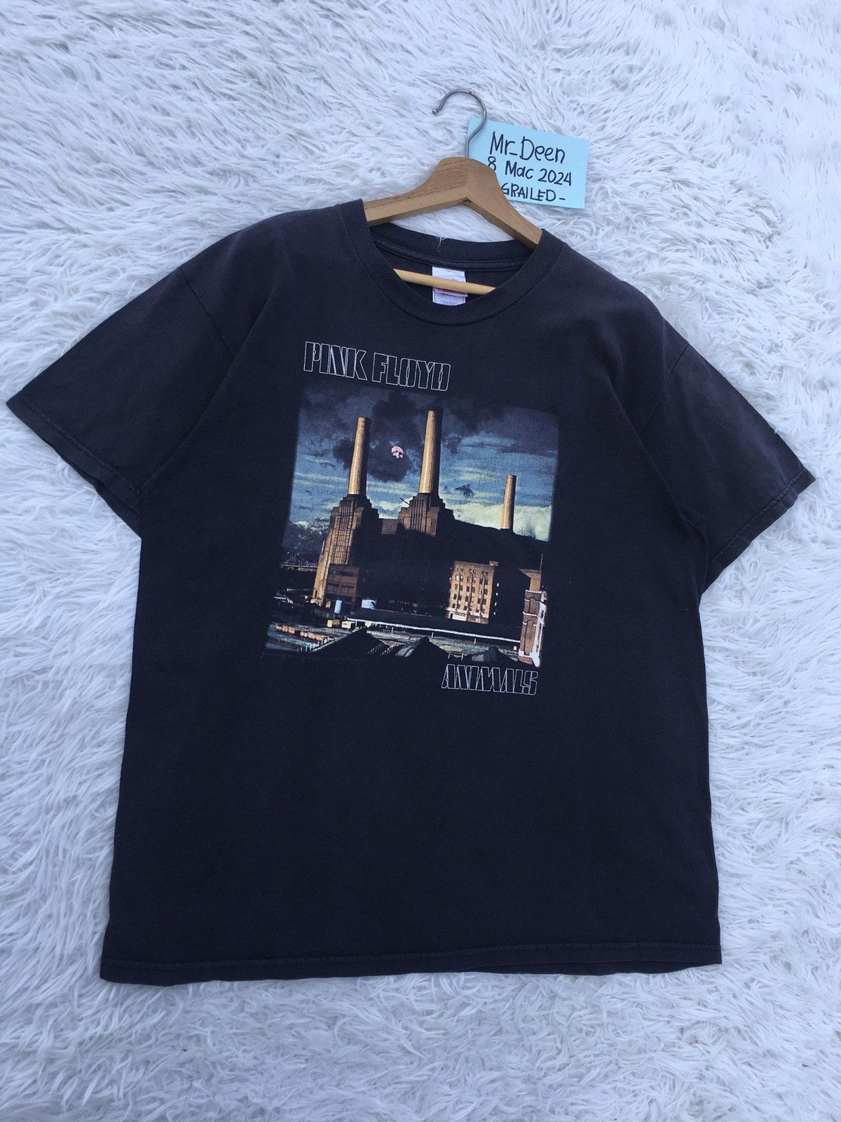 Band Tees Rare Vintage Pink Floyd Animals Album Tshirt Size US L / EU 52-54 / 3 - 2 Thumbnail