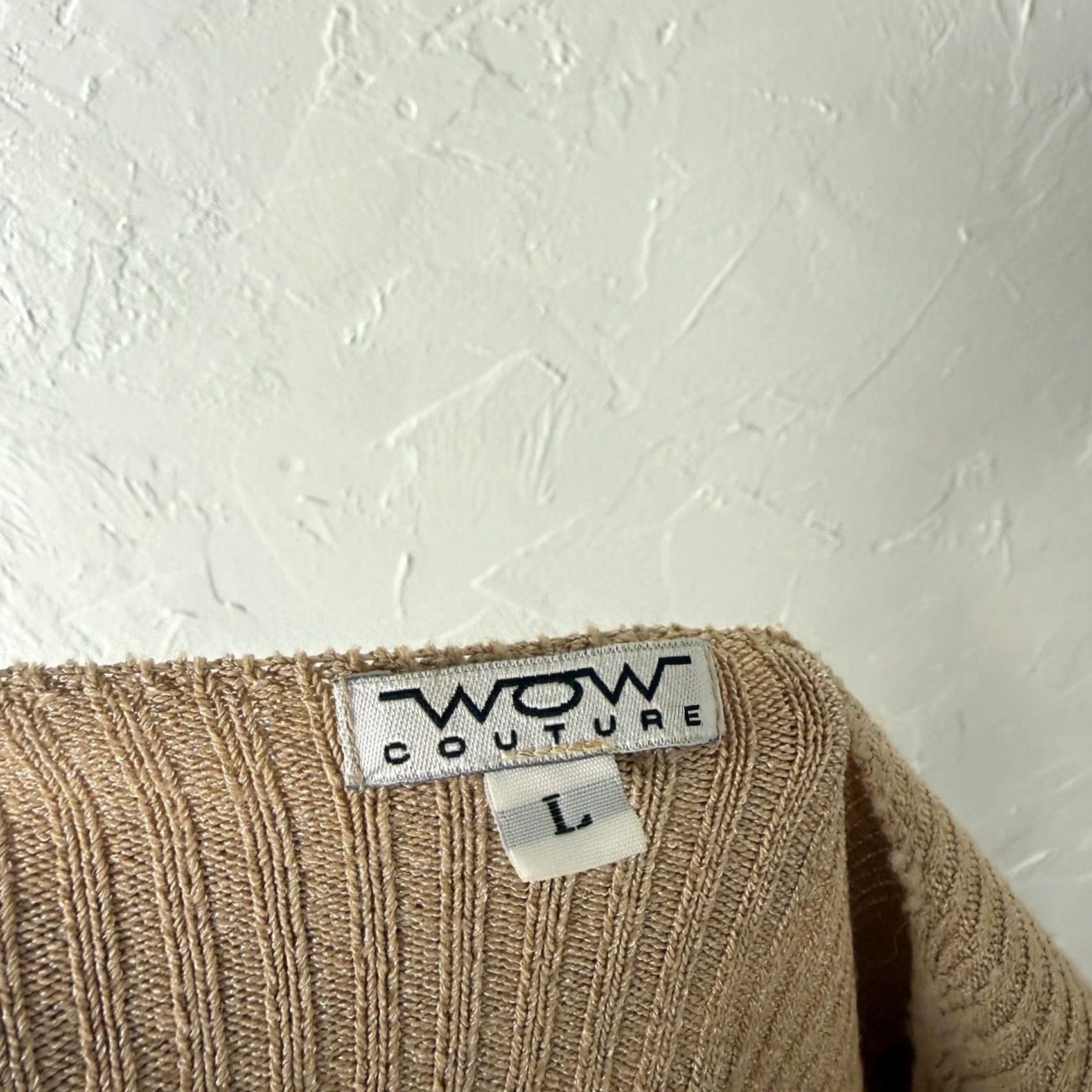 Vintage Vintage WOW Couture Shirt Large Knit Leather Lace Western Embroidered Y2K Beach Women Casual Size L / US 10 / IT 46 - 6 Thumbnail