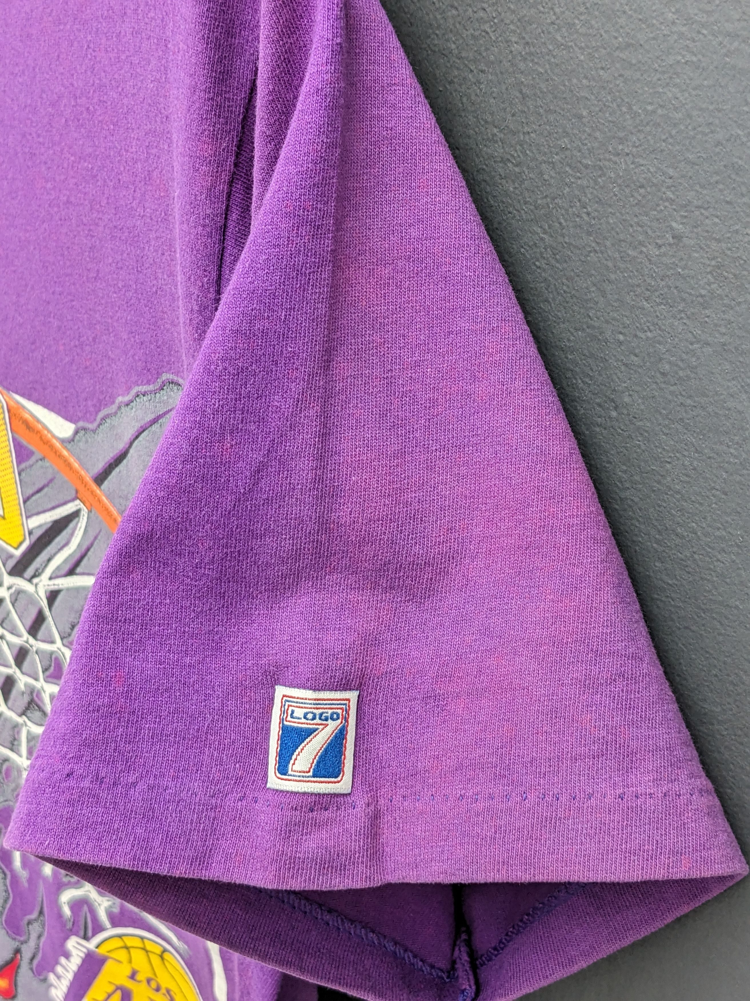 Logo 7 × NBA 🔥3 MONTHS SALE🔥 VINTAGE L.A. LAKERS LOGO 7 Size US M / EU 48-50 / 2 - 6 Thumbnail