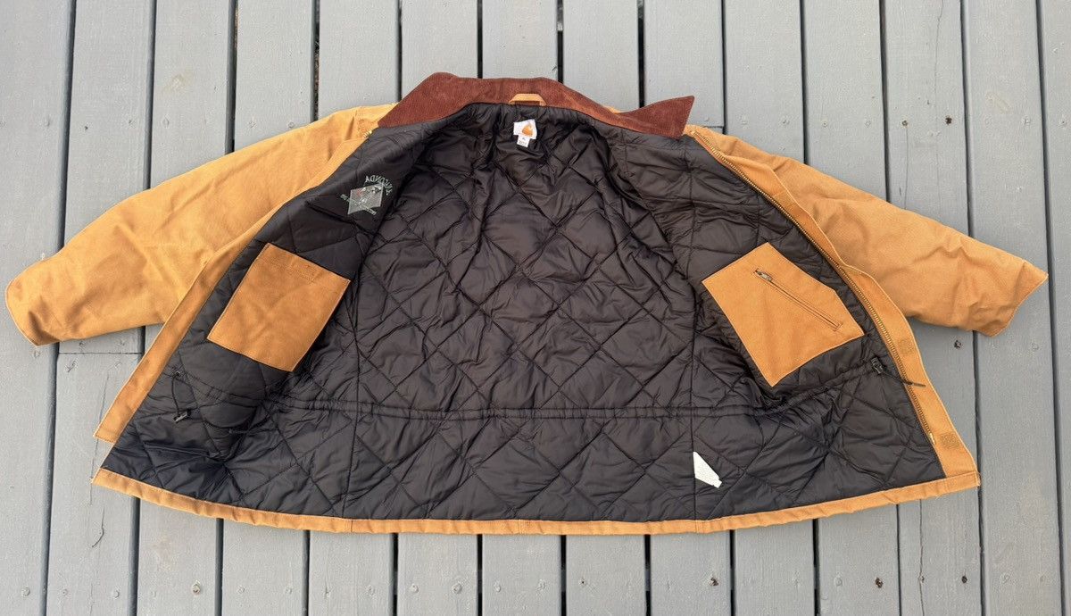 Carhartt Men’s XL Carhartt Firm Duck Coat with Embroidered Snake Logo Size US XL / EU 56 / 4 - 6 Thumbnail