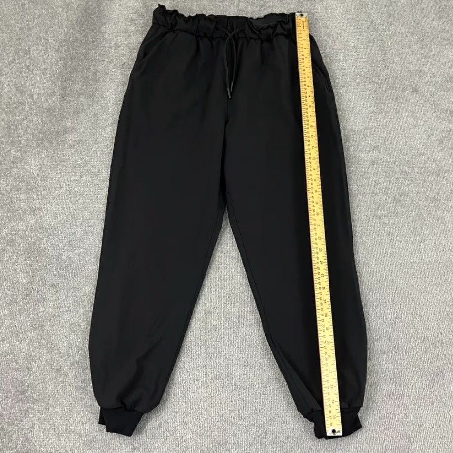 Lululemon VINTAGE LULULEMON Joggers Womens Size 8 Black Keep Moving Running Tapered Leg Gym W5CV4S Size 30" / US 8 / IT 44 - 6 Thumbnail
