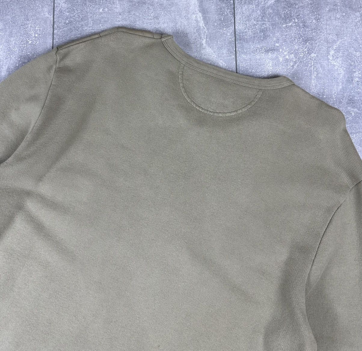 Emporio Armani Armani Jeans Vintage Retro V-Neck Sweatshirt Small Logo Size US XL / EU 56 / 4 - 16 Thumbnail