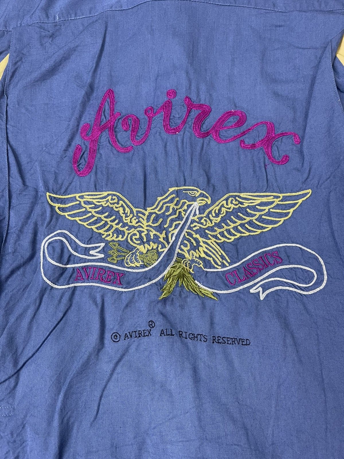Avirex Vintage Avirex Classics Shirt 100% Rayon Size US M / EU 48-50 / 2 - 8 Thumbnail