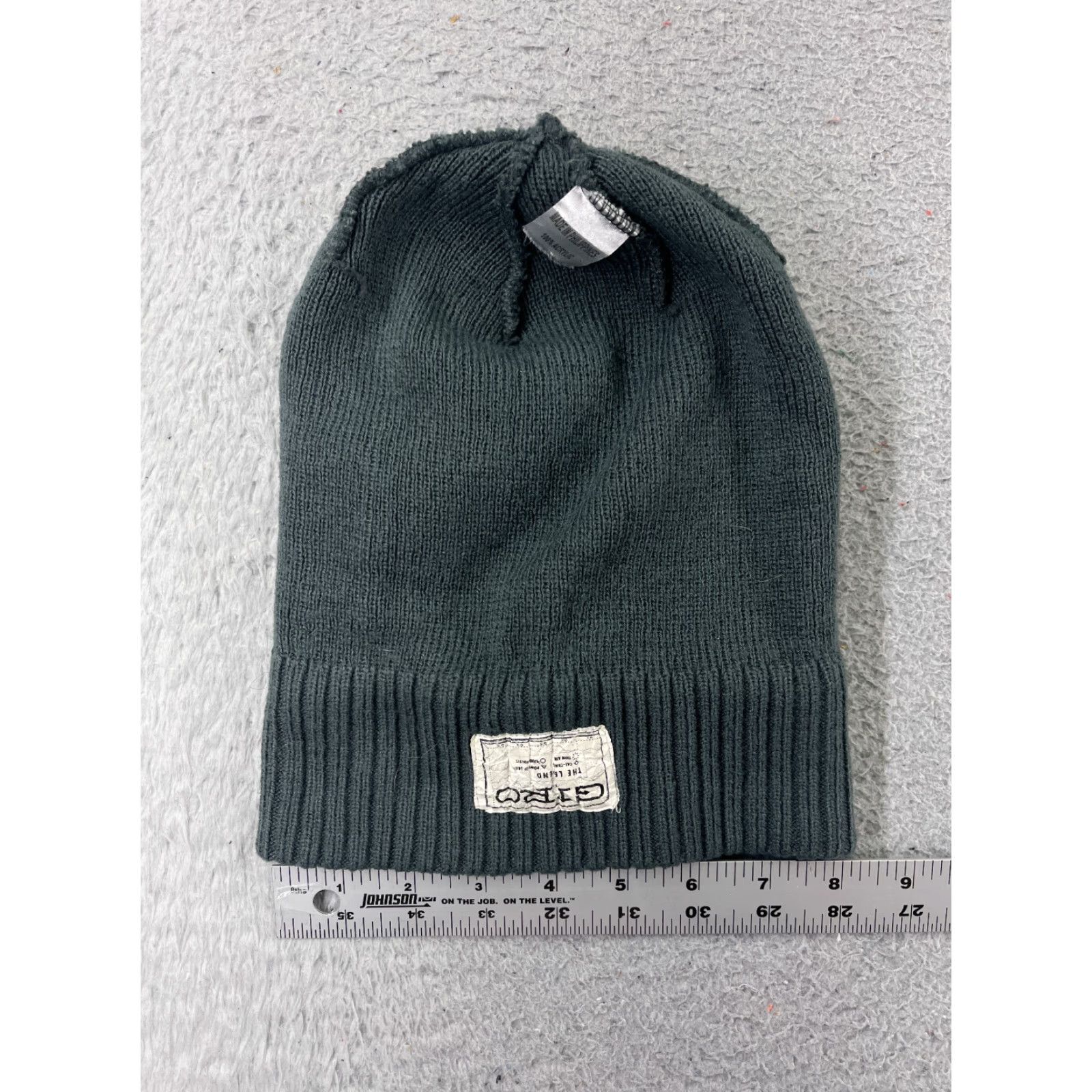 Giro Giro Beanie Toque Adult One Size Gray Knit 100% Acrylic Snowboard Ski Size ONE SIZE - 4 Thumbnail