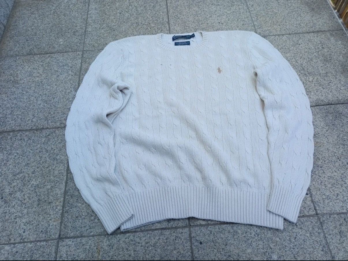 Polo Ralph Lauren Vintage Polo Ralph Lauren silk sweter Size US L / EU 52-54 / 3 - 2 Thumbnail