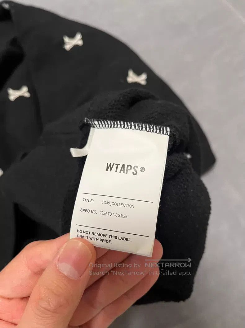 Wtaps Wtaps All-over Bone Print Collaborative Sweatshirt Size US M / EU 48-50 / 2 - 4 Thumbnail
