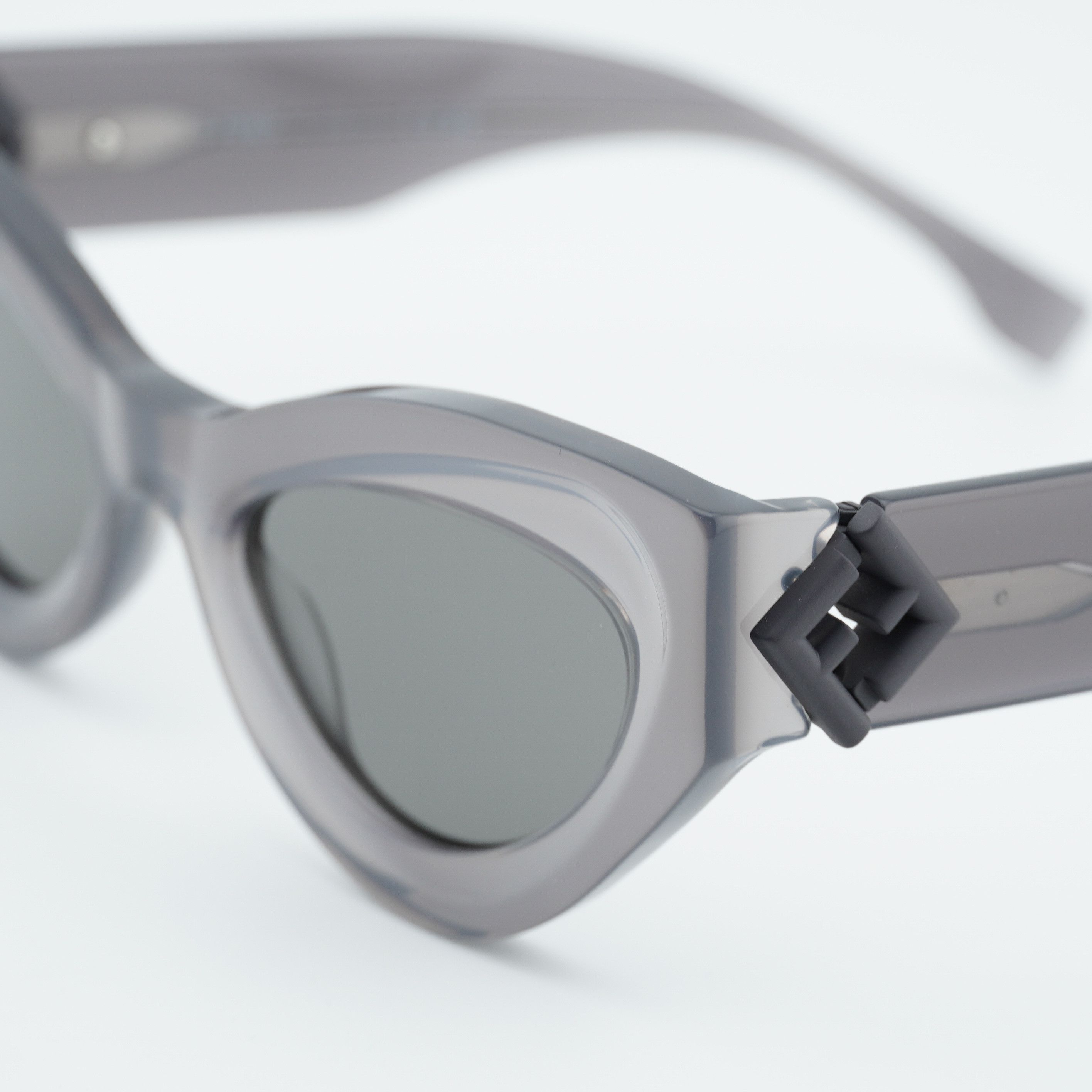 Fendi Fendi FE40146I 20A Sunglasses Grey Cat Eye Frame, Smoke Lens Size ONE SIZE - 2 Thumbnail