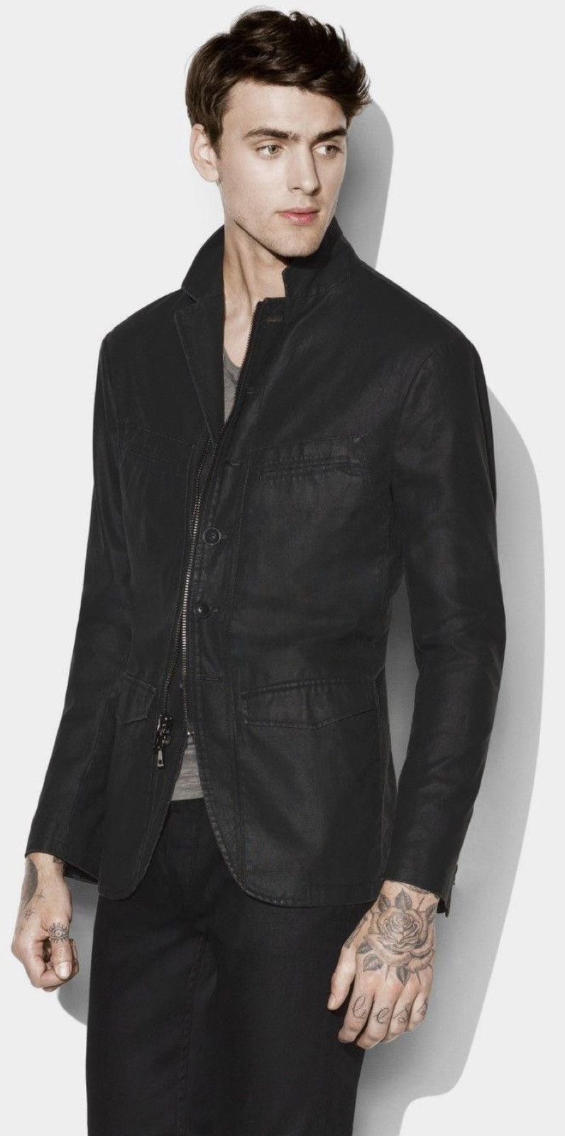 John Varvatos Garment Washed Jacket. 50 Size US M / EU 48-50 / 2 - 8 Thumbnail