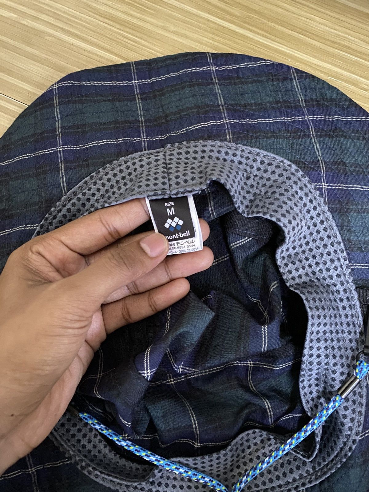 Montbell Montbell Plaid Tartan Bucket Hat Size ONE SIZE - 6 Thumbnail