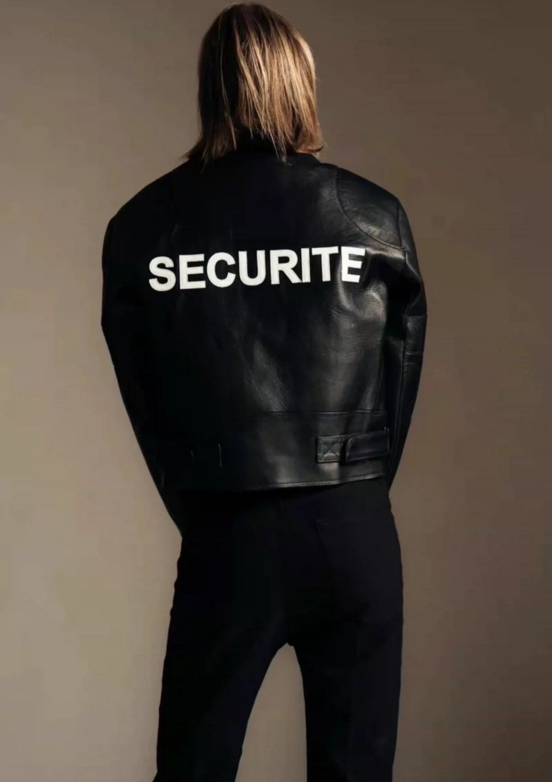 Vetements Vetements Security leather jacket Size US L / EU 52-54 / 3 - 9 Thumbnail