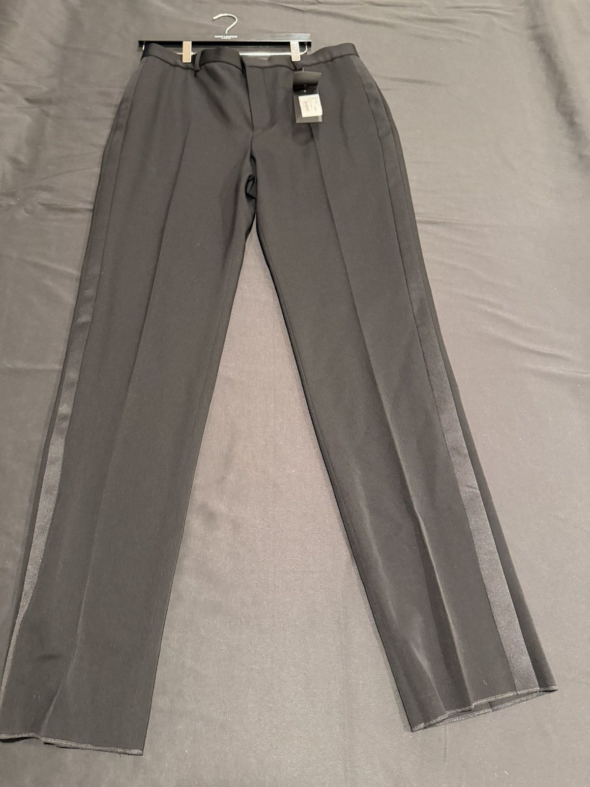 Saint Laurent Paris Saint laurent mens 2023 tuxedo dress pants. 52/36. $1950 Size US 36 / EU 52 - 2 Thumbnail