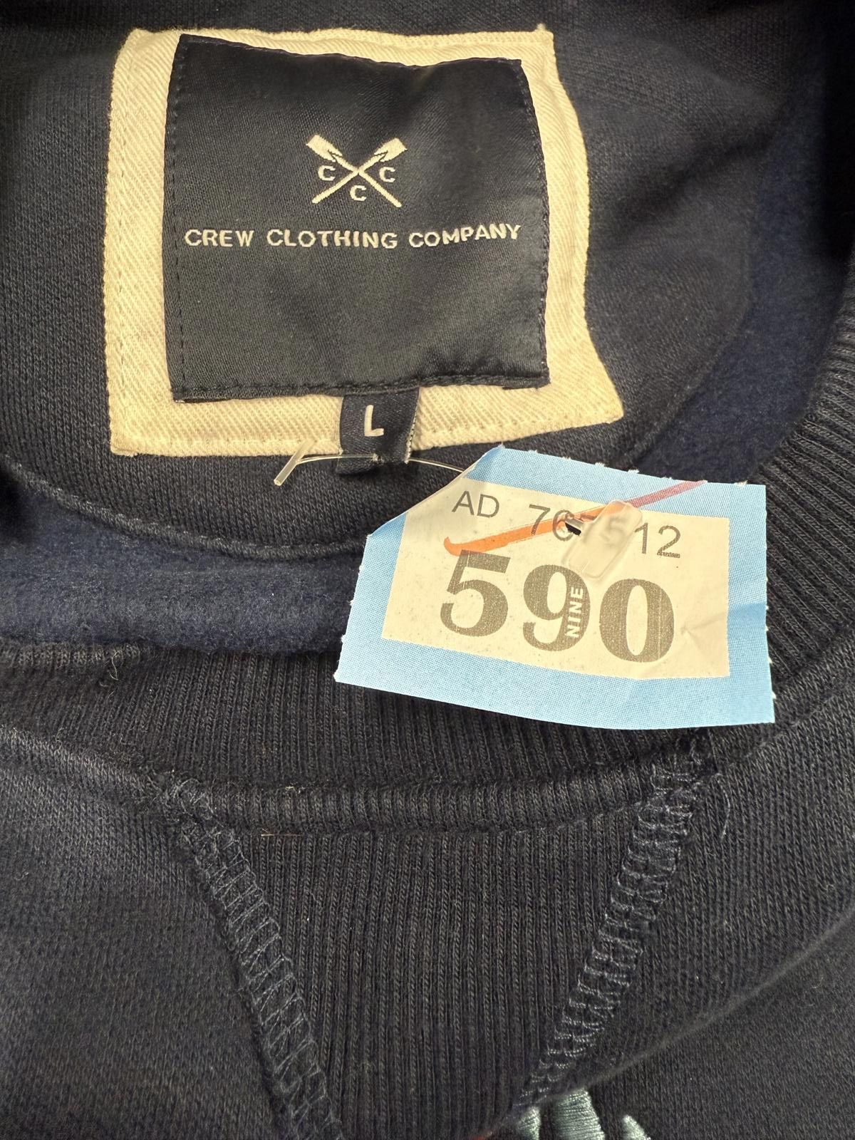 Other Crew Clothing Company Navy Blue Sweatshirt Size L Size US L / EU 52-54 / 3 - 2 Thumbnail
