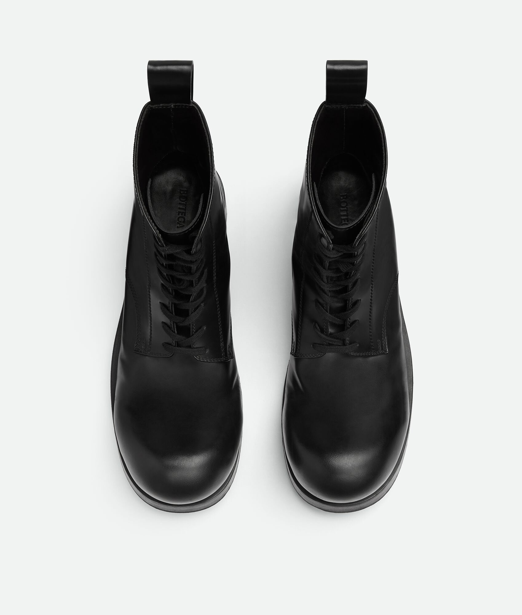 Bottega Veneta o1w1db10825 Helium Lace-Up Ankle Boots in Black Size US 13 / EU 46 - 4 Thumbnail