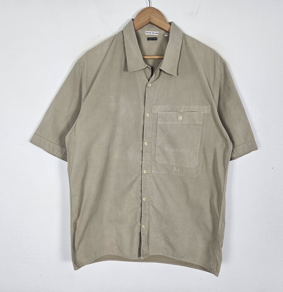 Stone Island Stone Island pocket casual shirt Size US XL / EU 56 / 4 - 2 Thumbnail
