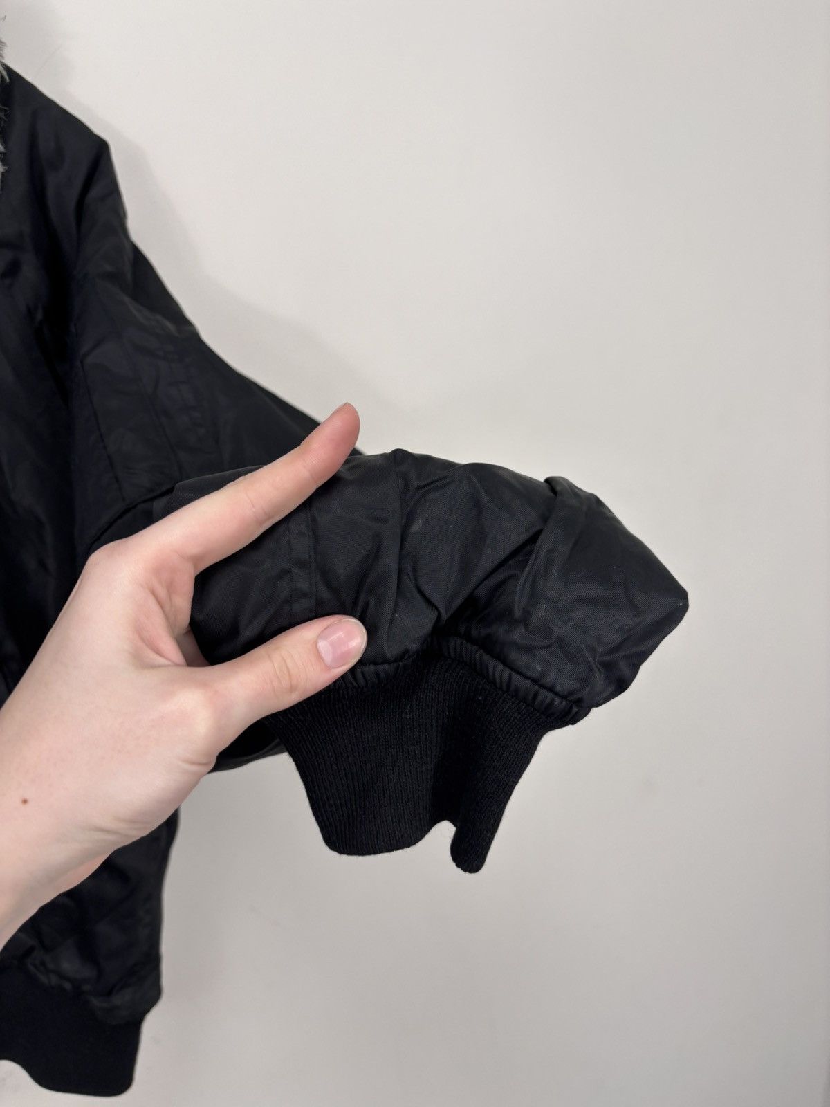 Other Vintage Sinful Y2K Rare Black N-2B Flight Bomber Jacket Size US M / EU 48-50 / 2 - 9 Thumbnail