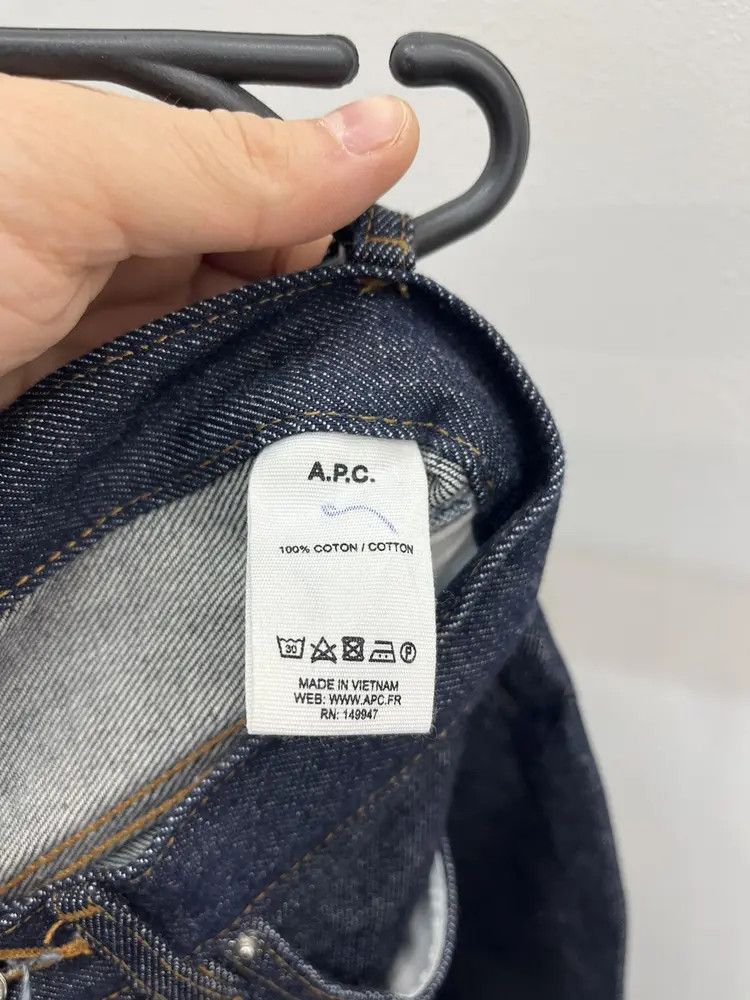 A.P.C. A.P.C. Jean New Standard Selvedge Denim Jeans Size US 28 / EU 44 - 4 Thumbnail