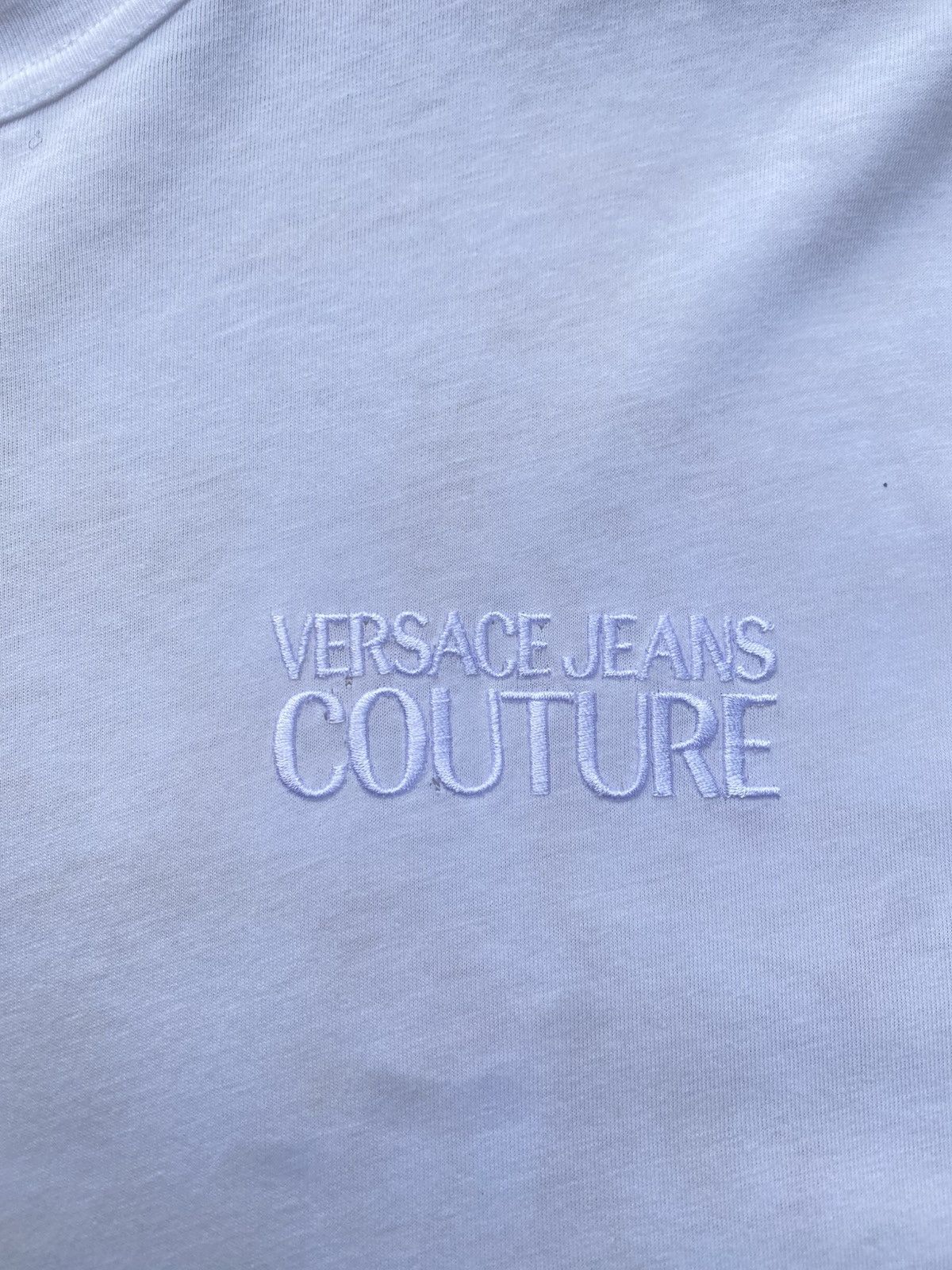 Versace Rare VERSACE Jeans Couture White Tshirt Size US M / EU 48-50 / 2 - 11 Thumbnail