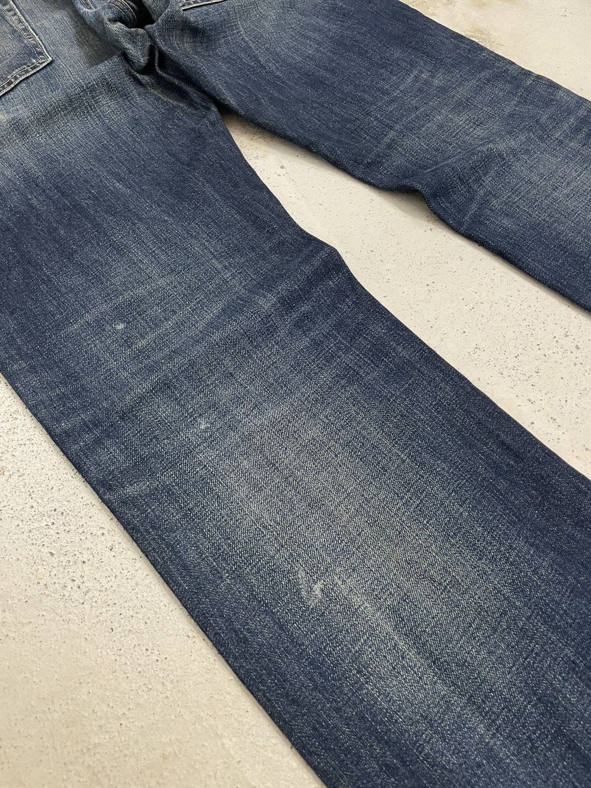 Japanese Brand × Uniqlo Indigo Mudwash Uniqlo Japan Minor Distressed Size US 34 / EU 50 - 14 Thumbnail