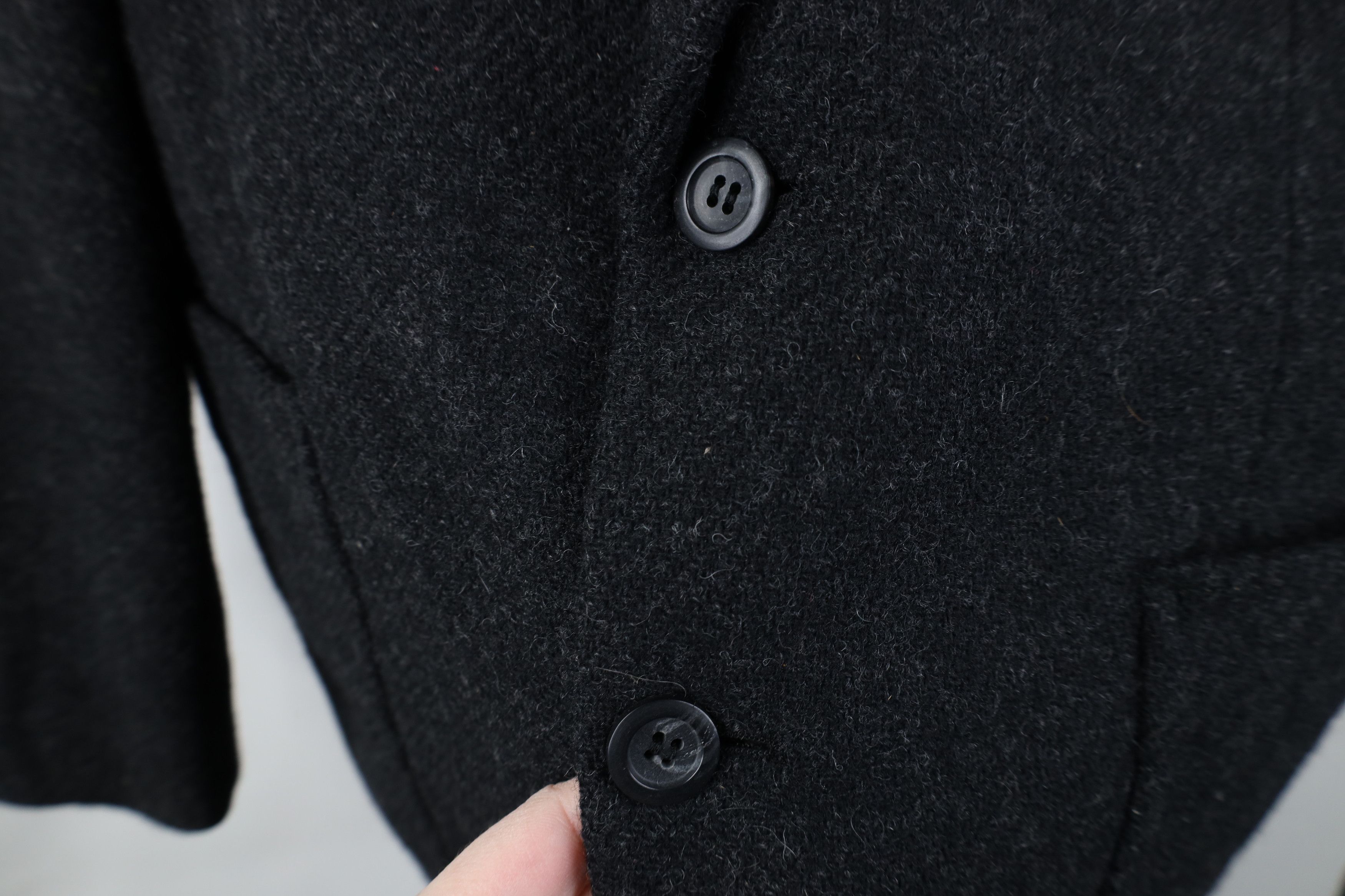 Vintage Vintage 90s Streetwear Elbow Patch Suit Blazer Jacket Gray Size US L / EU 52-54 / 3 - 7 Thumbnail