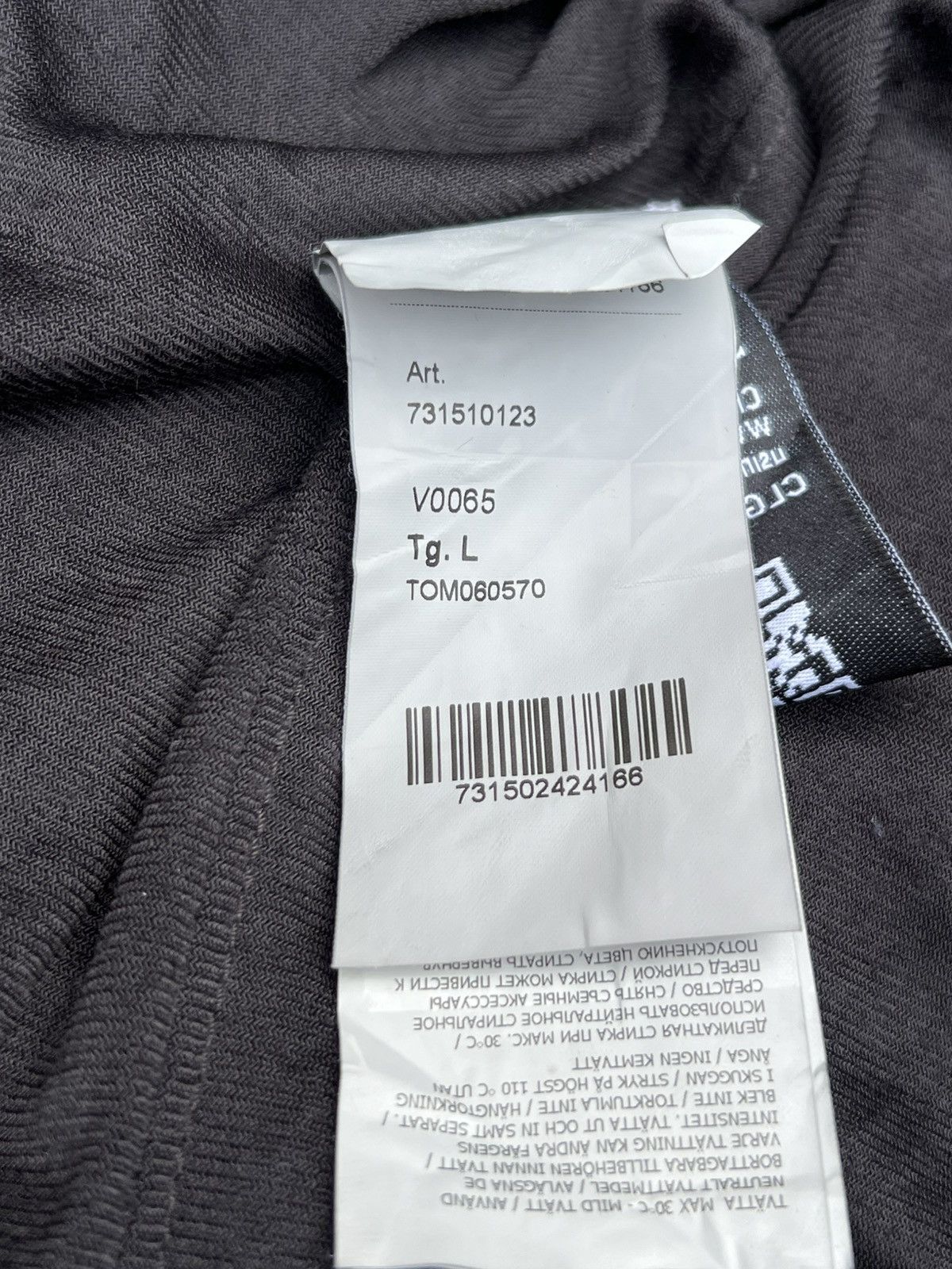 Stone Island Stone Island Brushed Polyamide Overshirt in Charcoal- Large Size US L / EU 52-54 / 3 - 23 Thumbnail