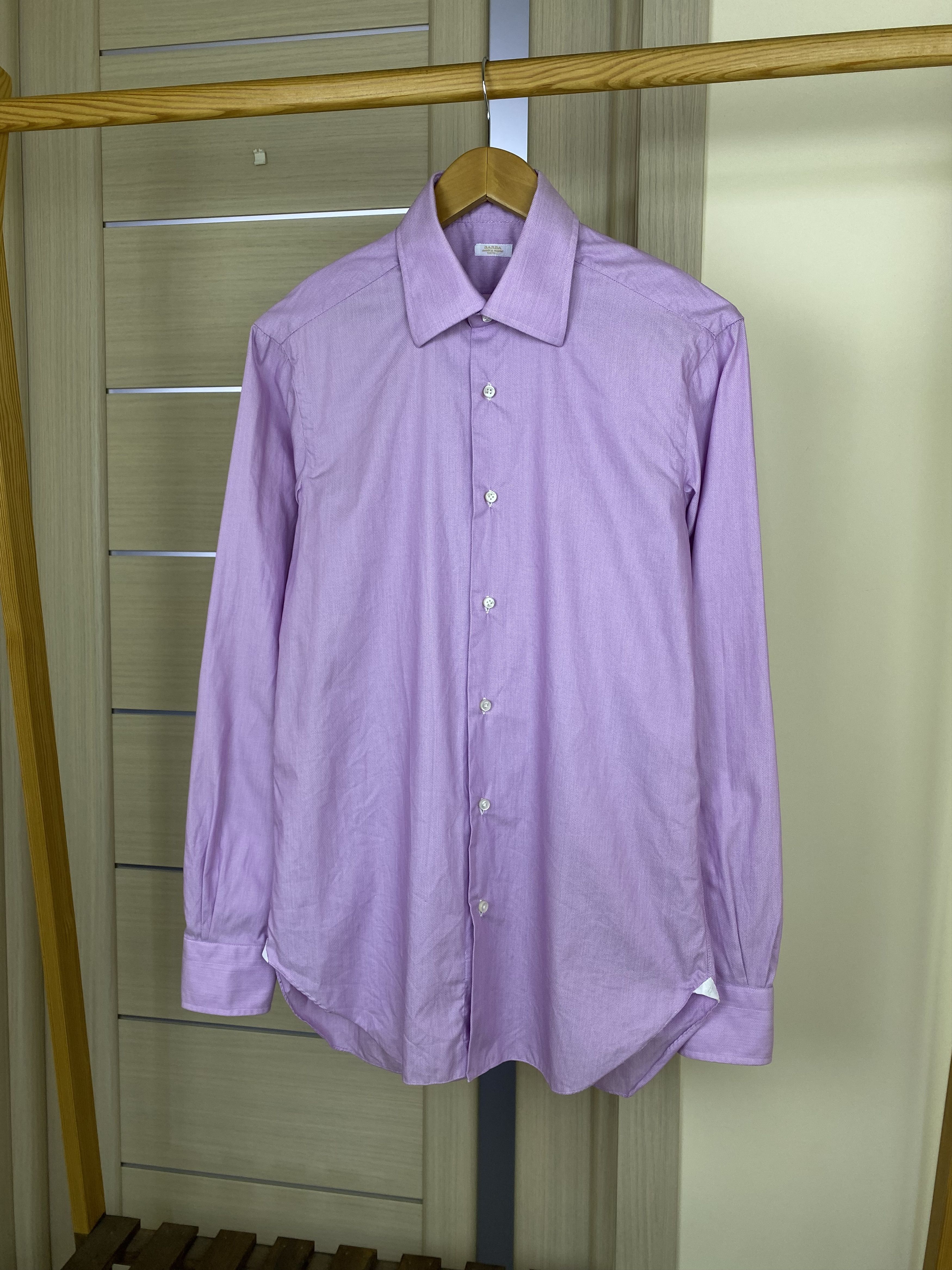 Barba Napoli Barba napoli men classic pink shirt size m Size US M / EU 48-50 / 2 - 2 Thumbnail