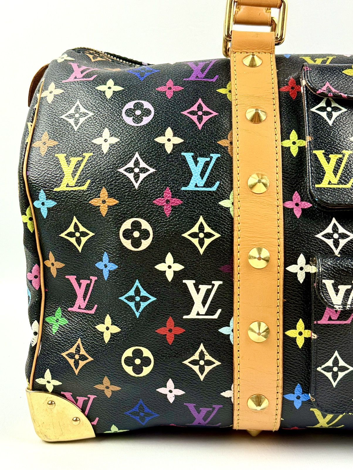 Louis Vuitton × Takashi Murakami Louis Vuitton - Murakami - F/W 03 - Multicolor - Keepall 45 Size ONE SIZE - 5 Thumbnail