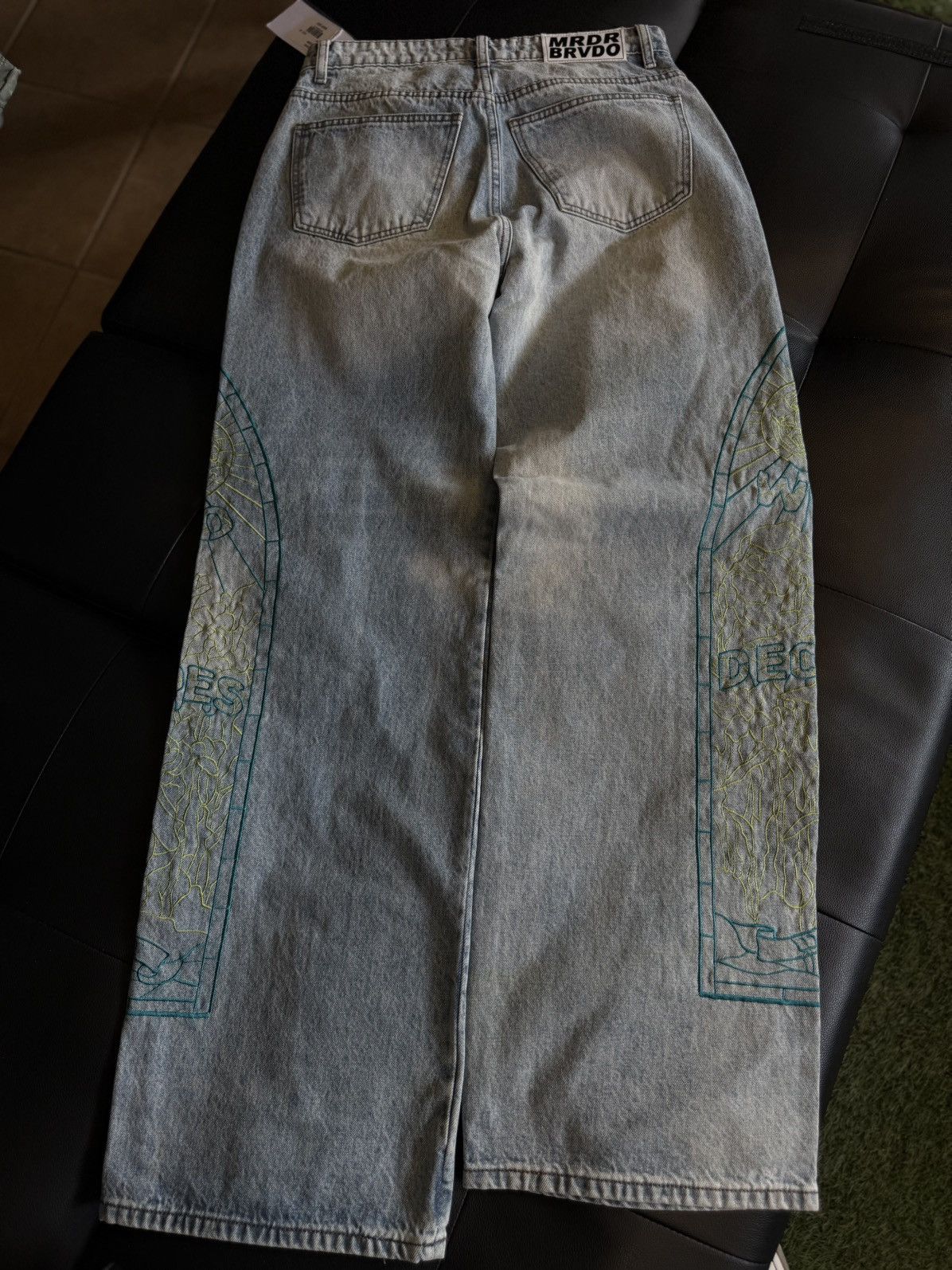 Who Decides War Who Decides War Virtuous Wide Leg Denim Jeans Size 30 Size US 30 / EU 46 - 13 Thumbnail