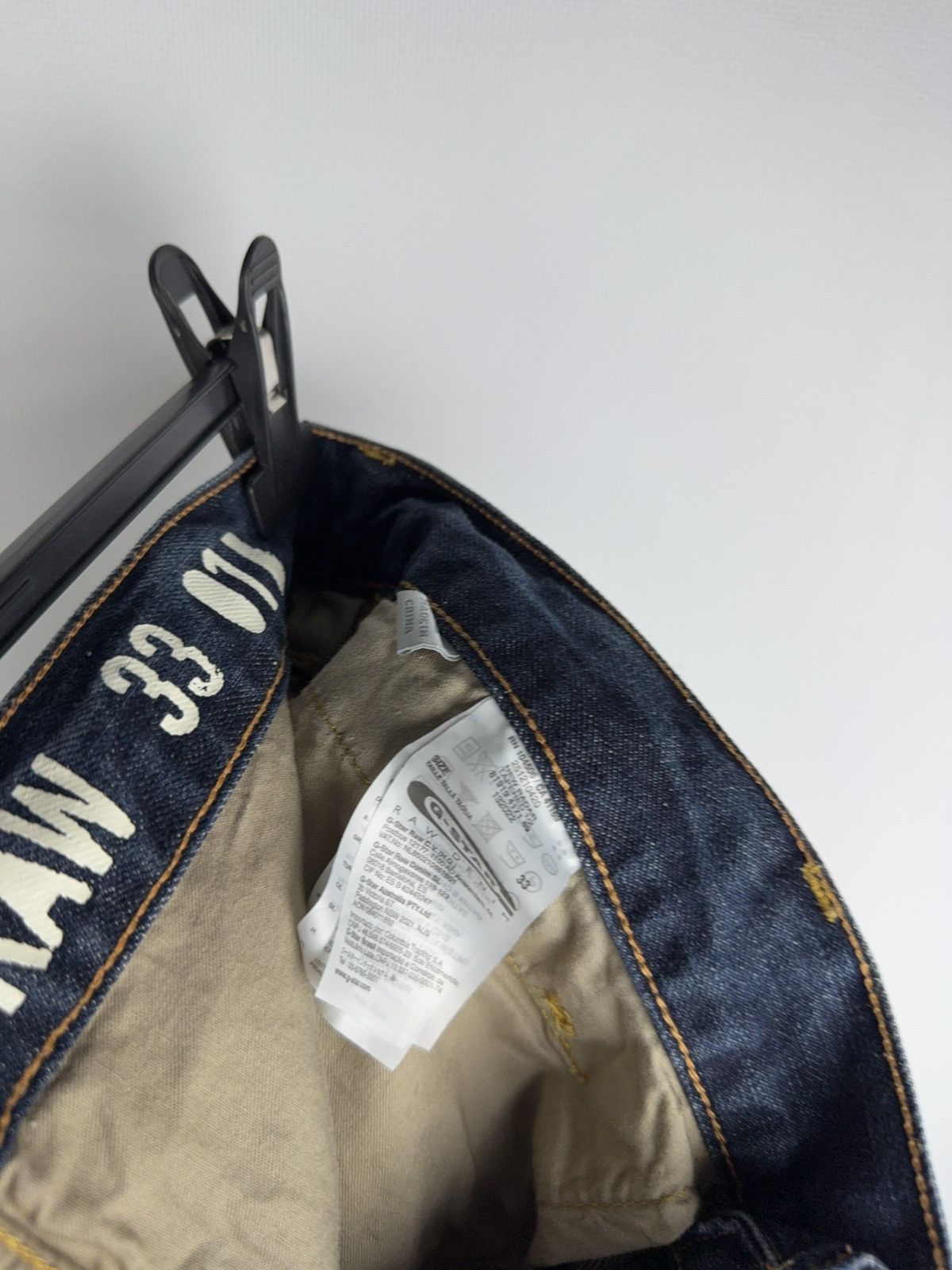 G-Star Retro 00s G-Star RAW GS01 Distressed Denim Shorts Cuffed 33 Size US 33 - 8 Thumbnail
