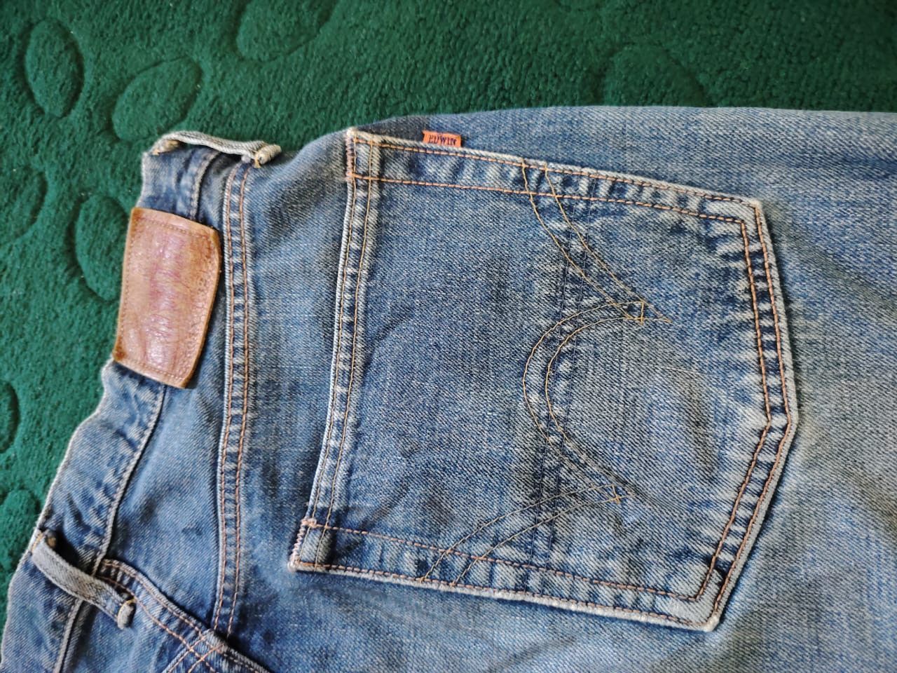 Edwin Edwin 505 X Jeans Denime Japan Selvedge Vintage Size US 31 - 21 Thumbnail