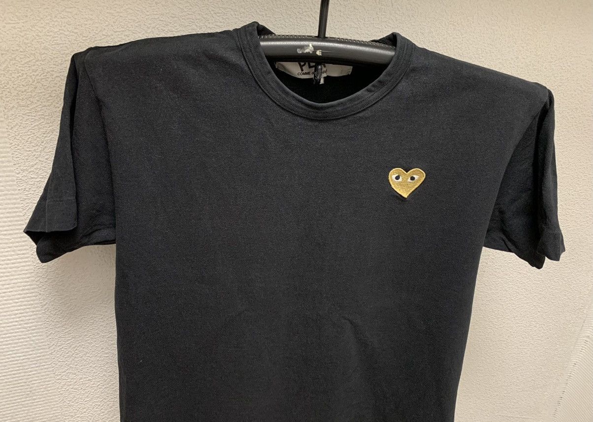 CDG by Comme des Garcons Comme des garçons Play black t-shirt L sz Size US L / EU 52-54 / 3 - 5 Thumbnail