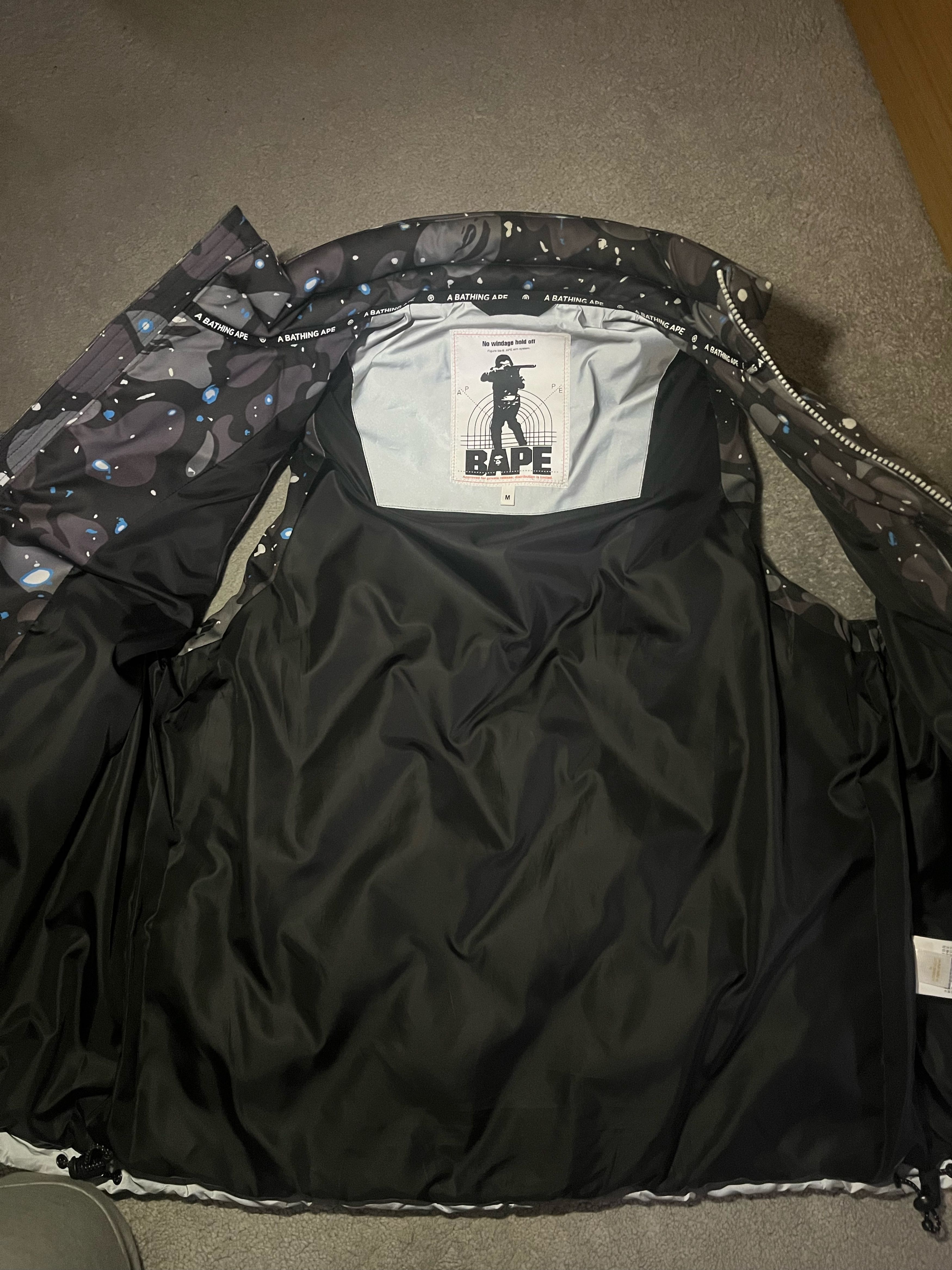 Bape bape space camo down gilet Size US M / EU 48-50 / 2 - 5 Thumbnail