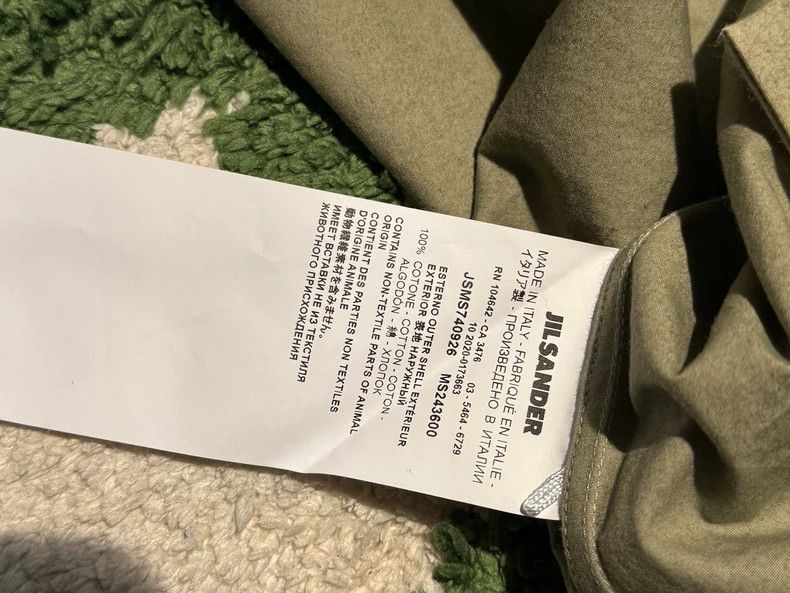 Jil Sander Jil Sander Minimalist Light Green Iron Label Shirt Size M / US 6-8 / IT 42-44 - 8 Thumbnail