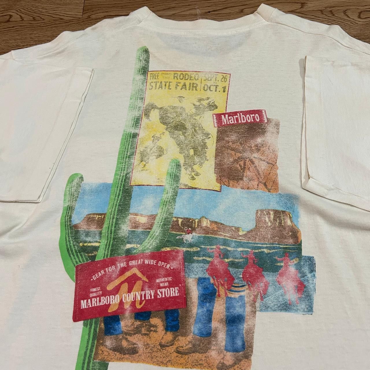 Other Vintage 1994 Marlboro Country Store Tee Size US XL / EU 56 / 4 - 4 Thumbnail