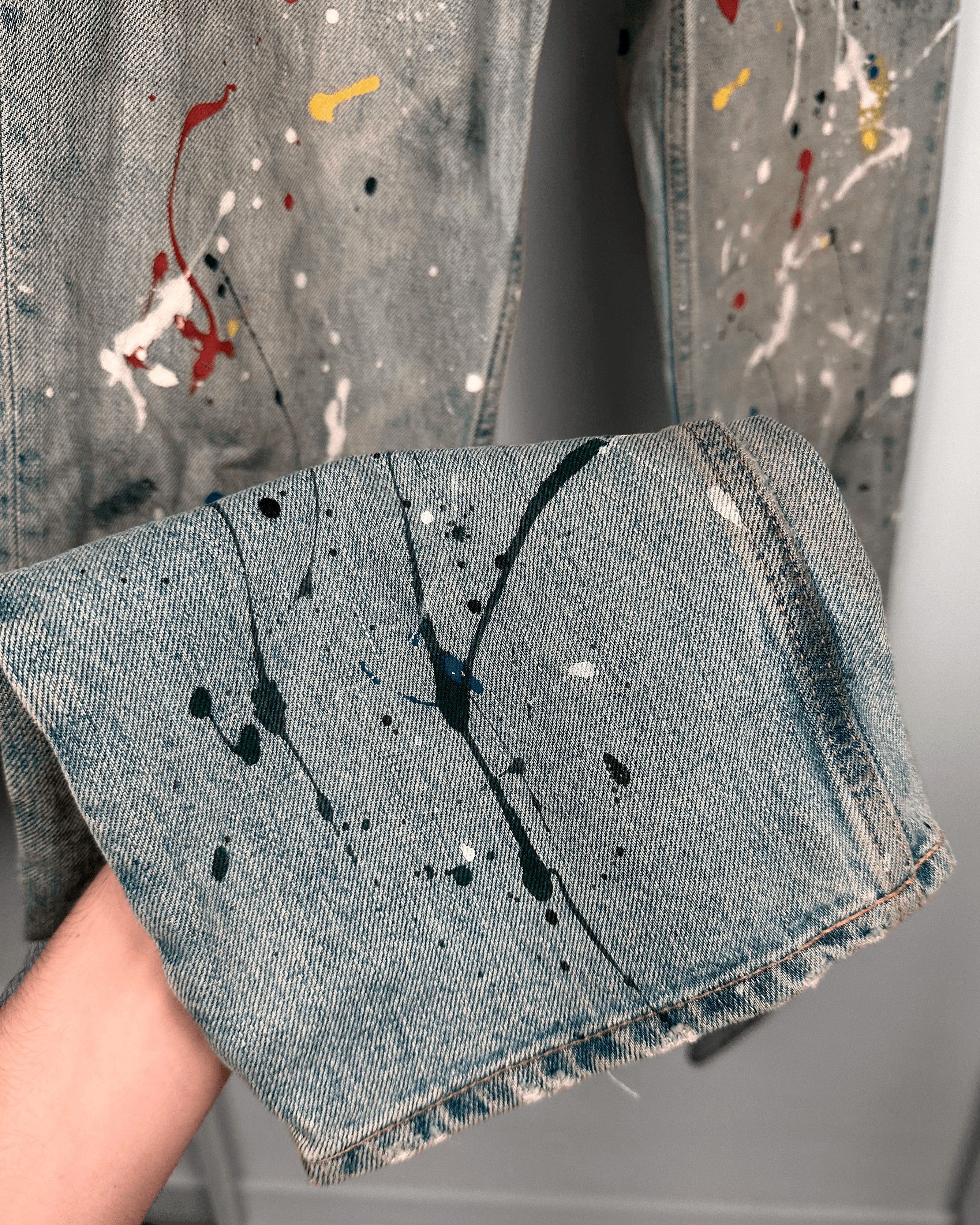 Number (N)ine Number Nine Painter Jeans Size US 29 - 7 Thumbnail