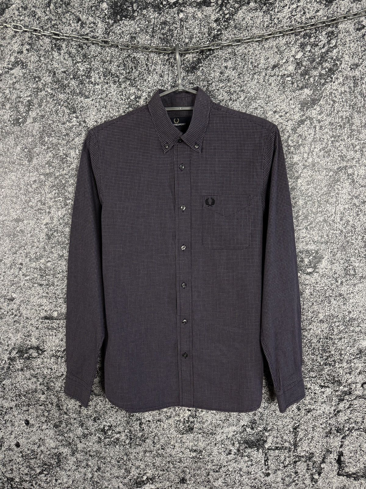 Fred Perry Men’s Fred Perry Long Sleeve Shirt Button Up Casual Size S Size US S / EU 44-46 / 1 - 1 Thumbnail