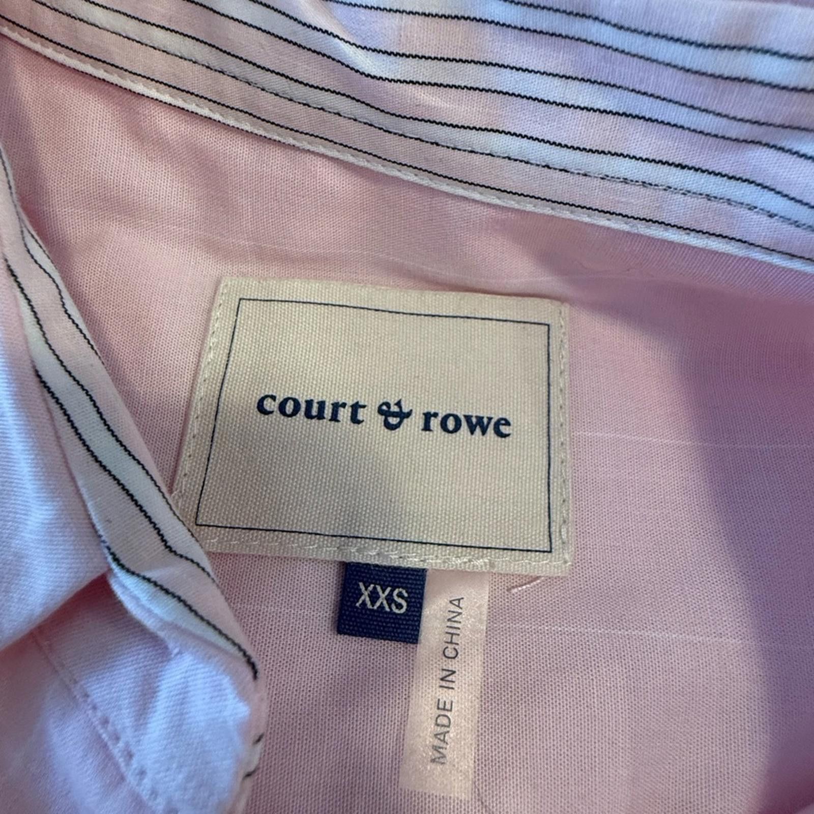 Other Court & Rowe pink sleeveless button up shirt SZ XXS Size XXS / US 00 / IT 34 - 4 Thumbnail